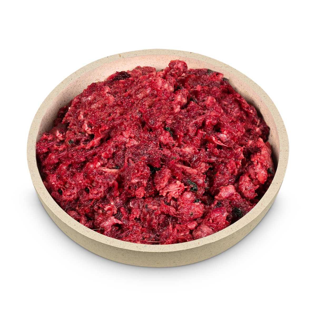 Kraft-Mix - besonders nährstoffreiches BARF-Fleisch vom Rind