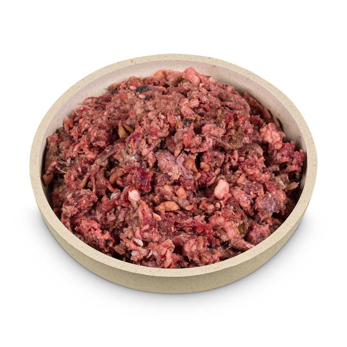 BARF-Menü vom Rind für Hunde & Welpen