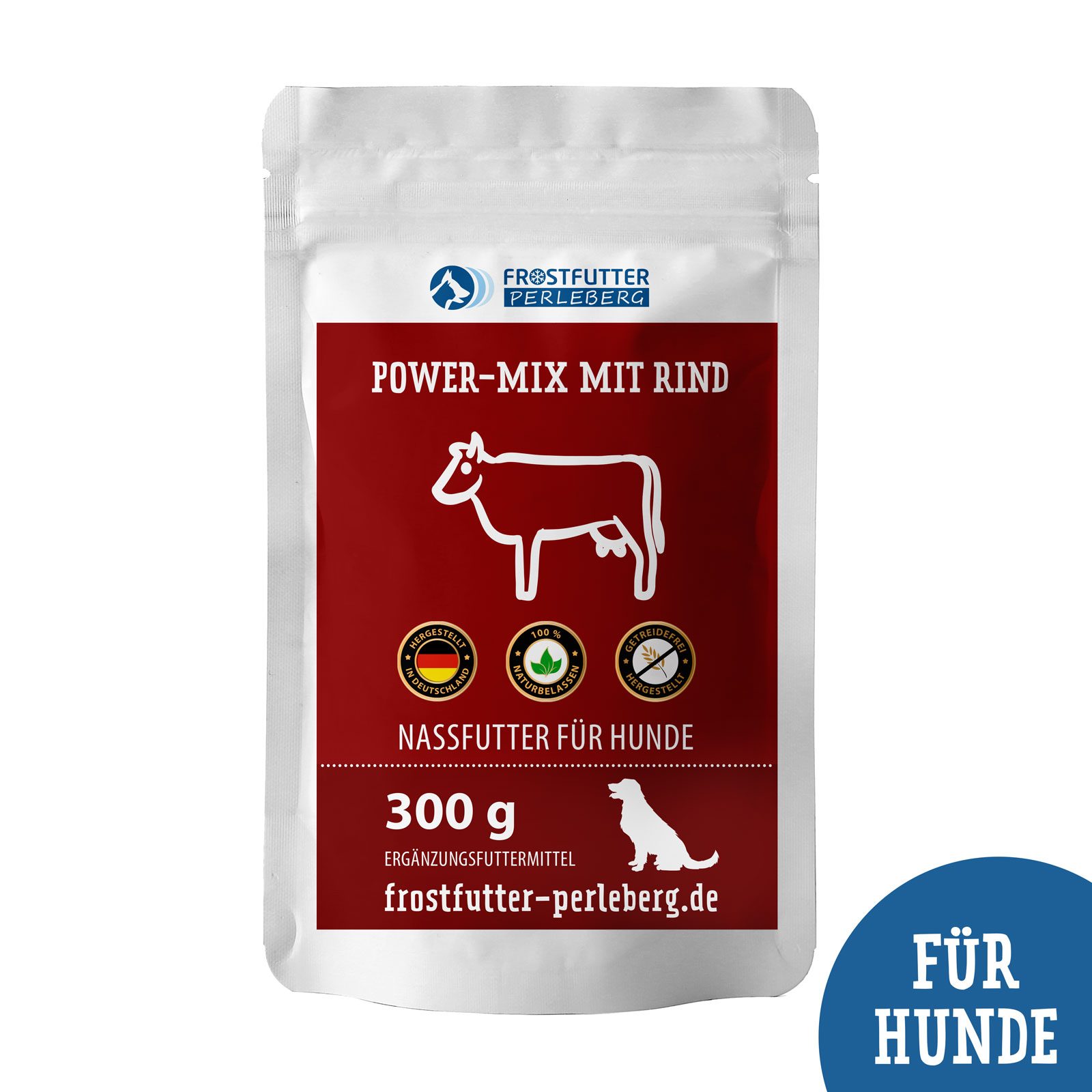 4260396666402 - Nassfutter mit 50 % Rindfleisch und 50 % Rinderpansen