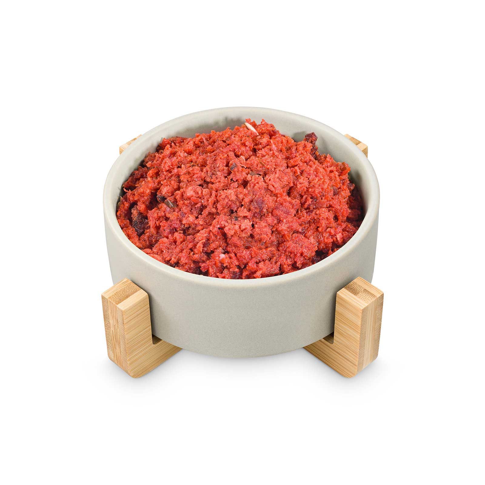 Roter Gemüse-Obst-Mix zum Barfen