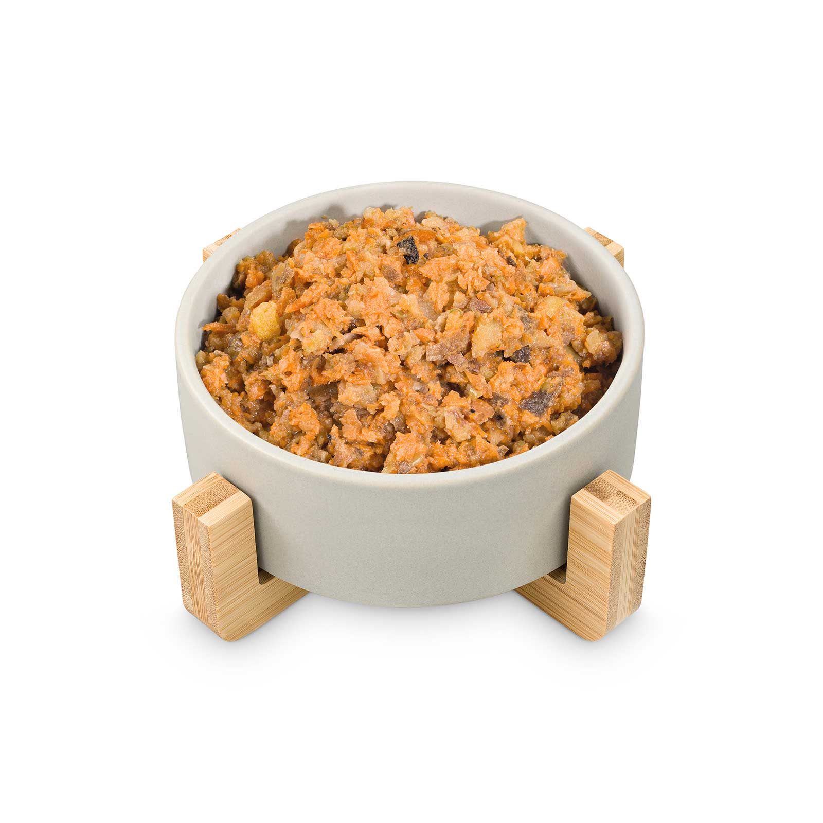 Oranger Gemüse-Obst-Mix zum Barfen
