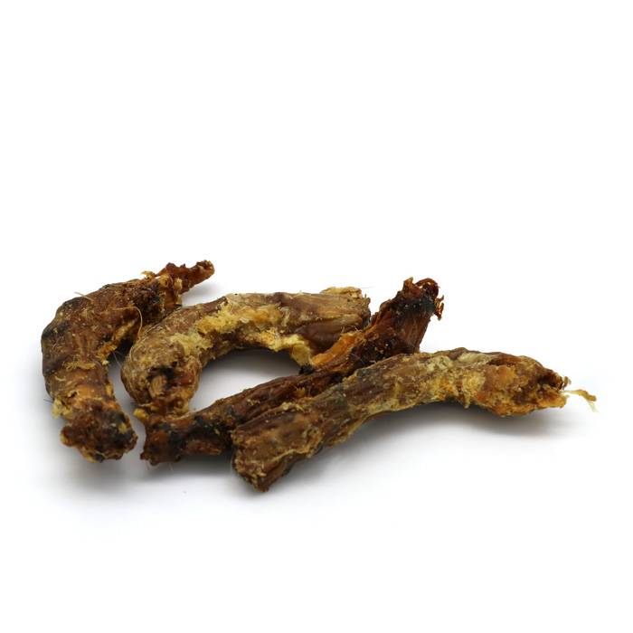 4260396660905 - Getrocknete Hühnerhälse - Snack für Hunde & Welpen