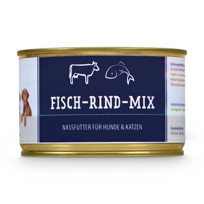 Fisch-Rind-Mix (gegart)