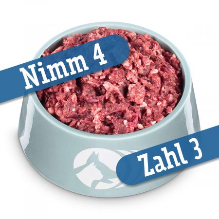 Rinderherz - Nimm 4, zahl 3