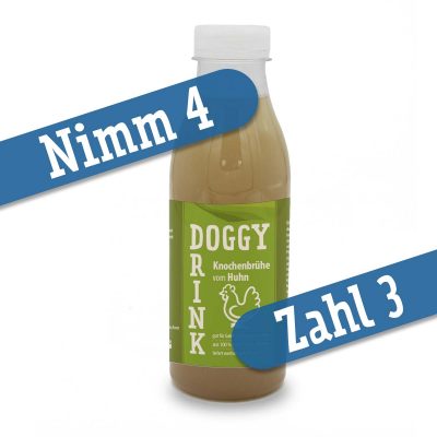 Doggy Drink vom Huhn - Nimm 4, zahl 3