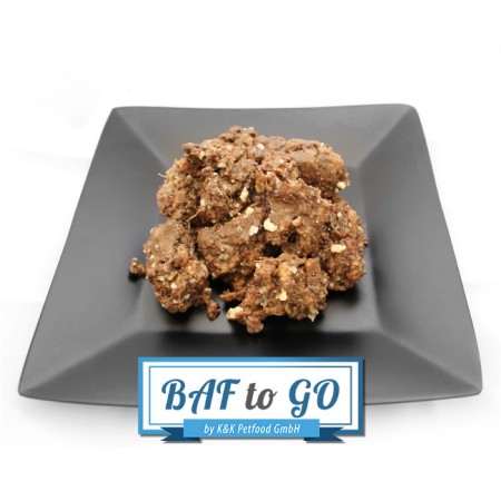 Power-Mix mit Kartoffeln (gewolft und gegart) – BAF to GO Power-Mix mit Kartoffeln (gewolft und gegart) – BAF to GO