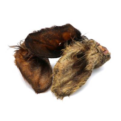 Vorteilspack Rinderohren mit Fell (getrocknet, 1500 g)