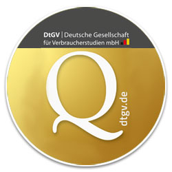 Qualitätssiegel der Deutschen Gesellschaft für Verbraucherschutz (DtGV)