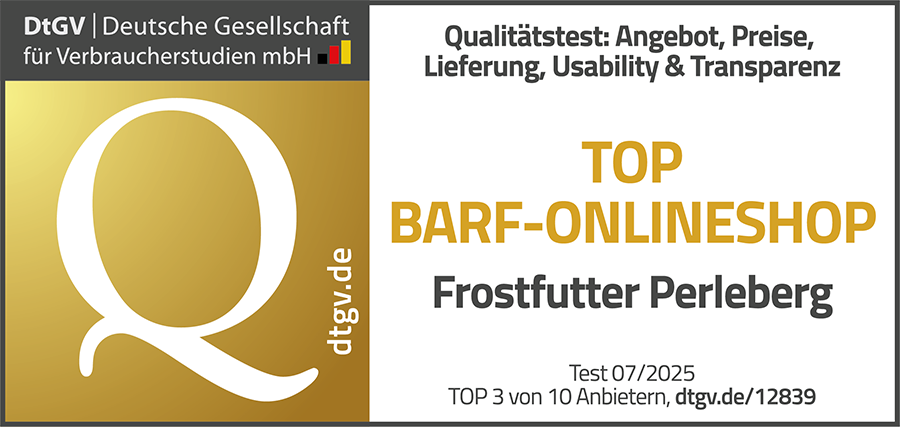 Top BARF Shop laut DtGV